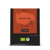 Bio Gewürztee Black Chai in der Verpackung, welche 20 Teebeutel beinhaltet