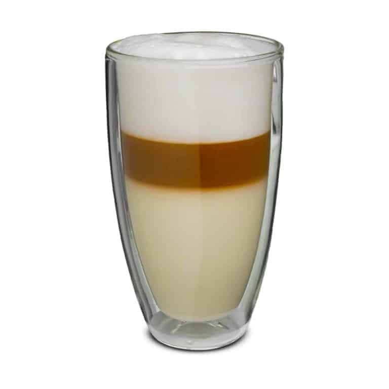 Melma's Latte Macchiato im Doppelwandglas