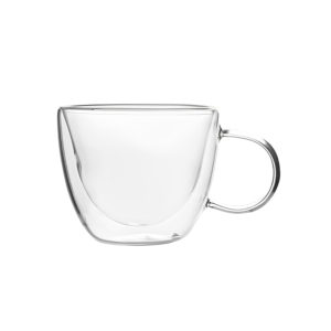 espressotassen glas mit henkel, doppelwandiges espressoglas kaufen, doppelwandige espressogläser