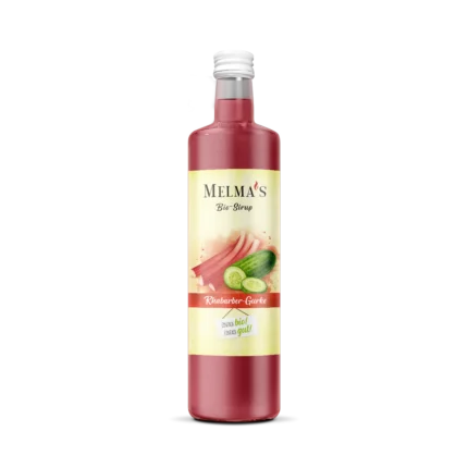 Bio Sirup Rhabarber-Gurke