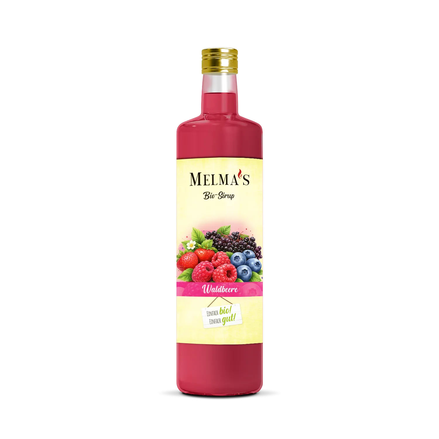 waldbeere Bio Sirup Waldbeere – Bild 1